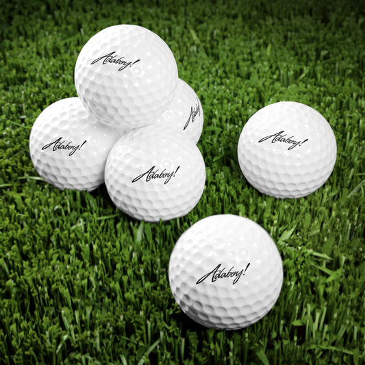 Adaboy! Golf Balls, 6pcs